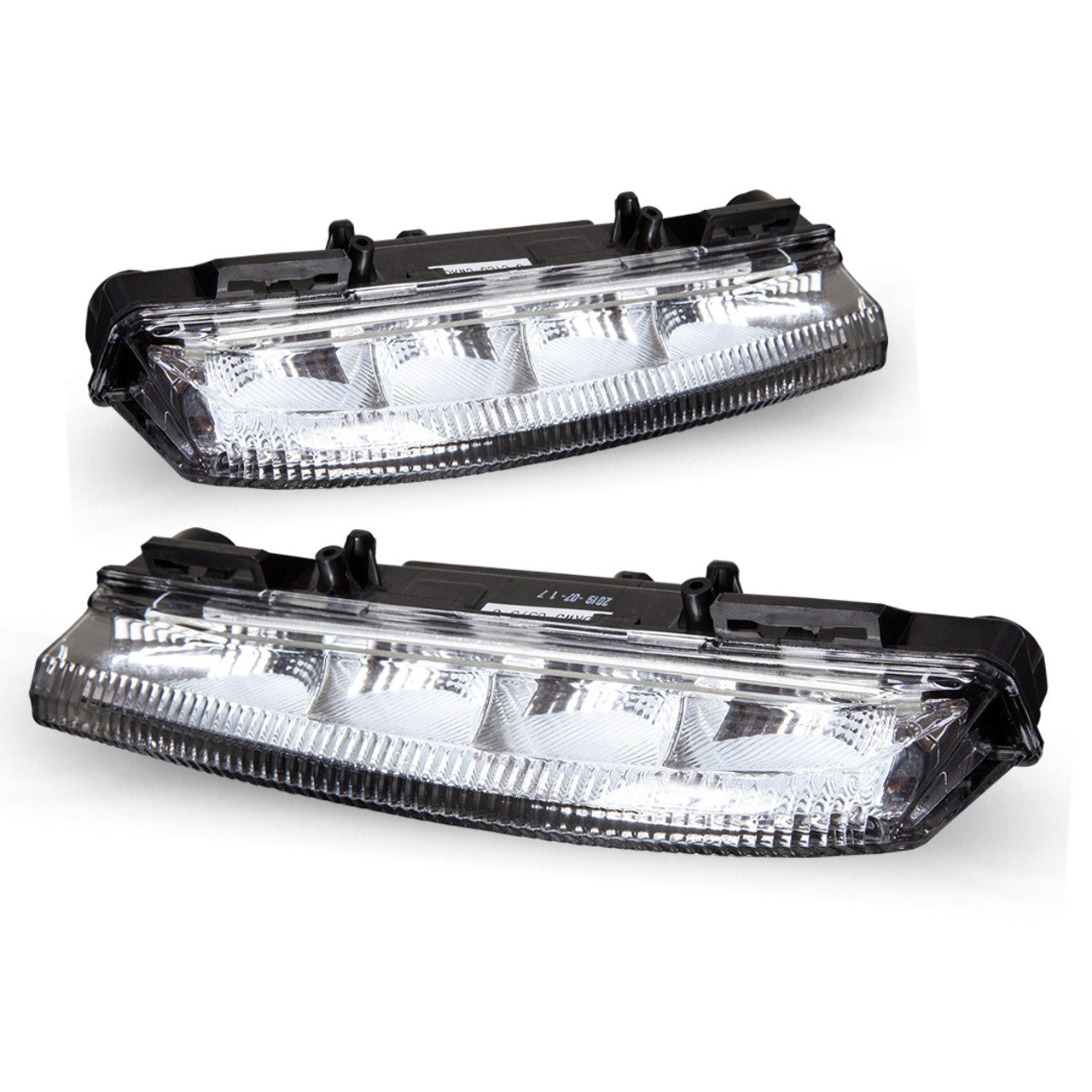 Winjet, Winjet DRL Fog Lights Mercedes C-Class Coupe W204 (2011-2014) Clear Lens