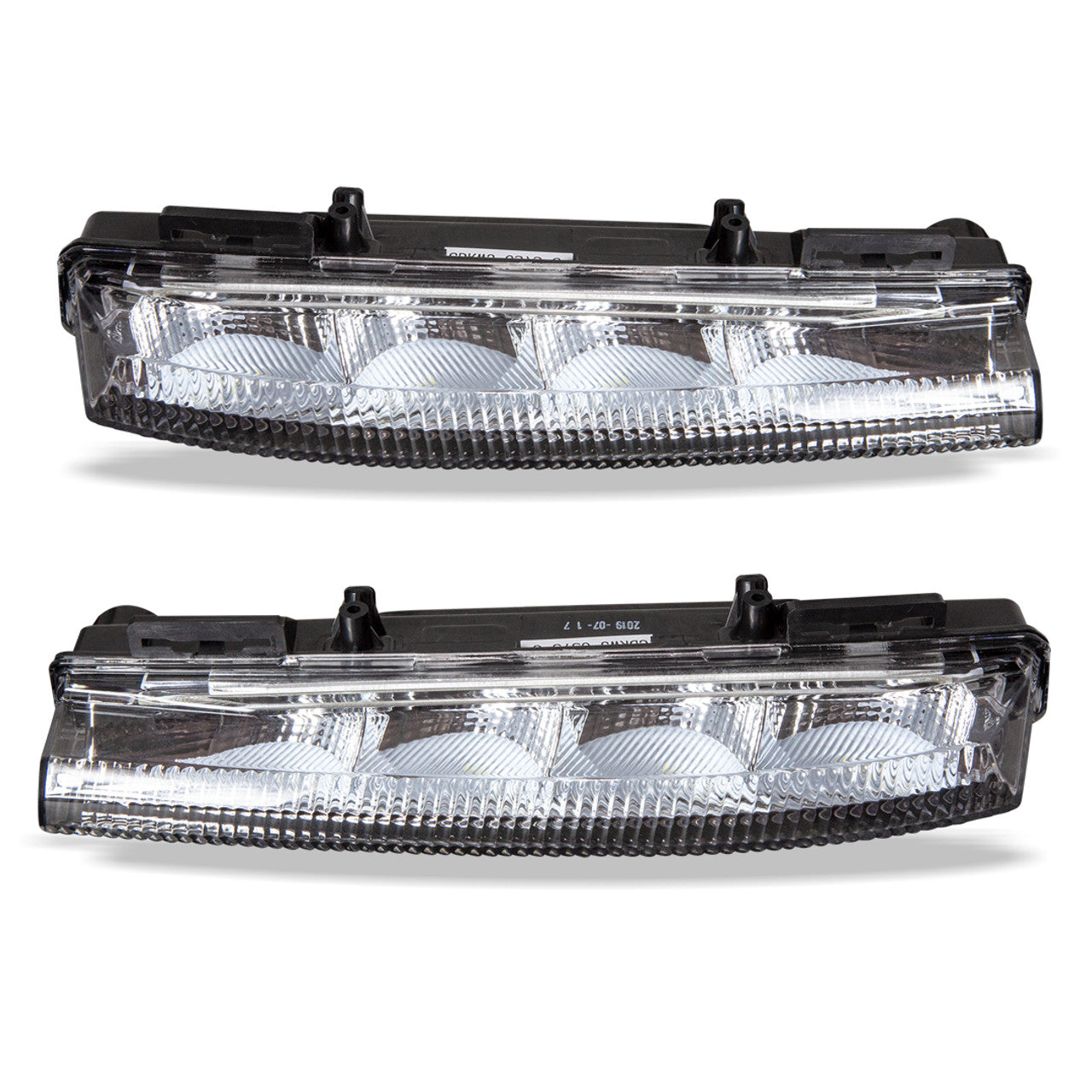 Winjet, Winjet DRL Fog Lights Mercedes C-Class Coupe W204 (2011-2014) Clear Lens