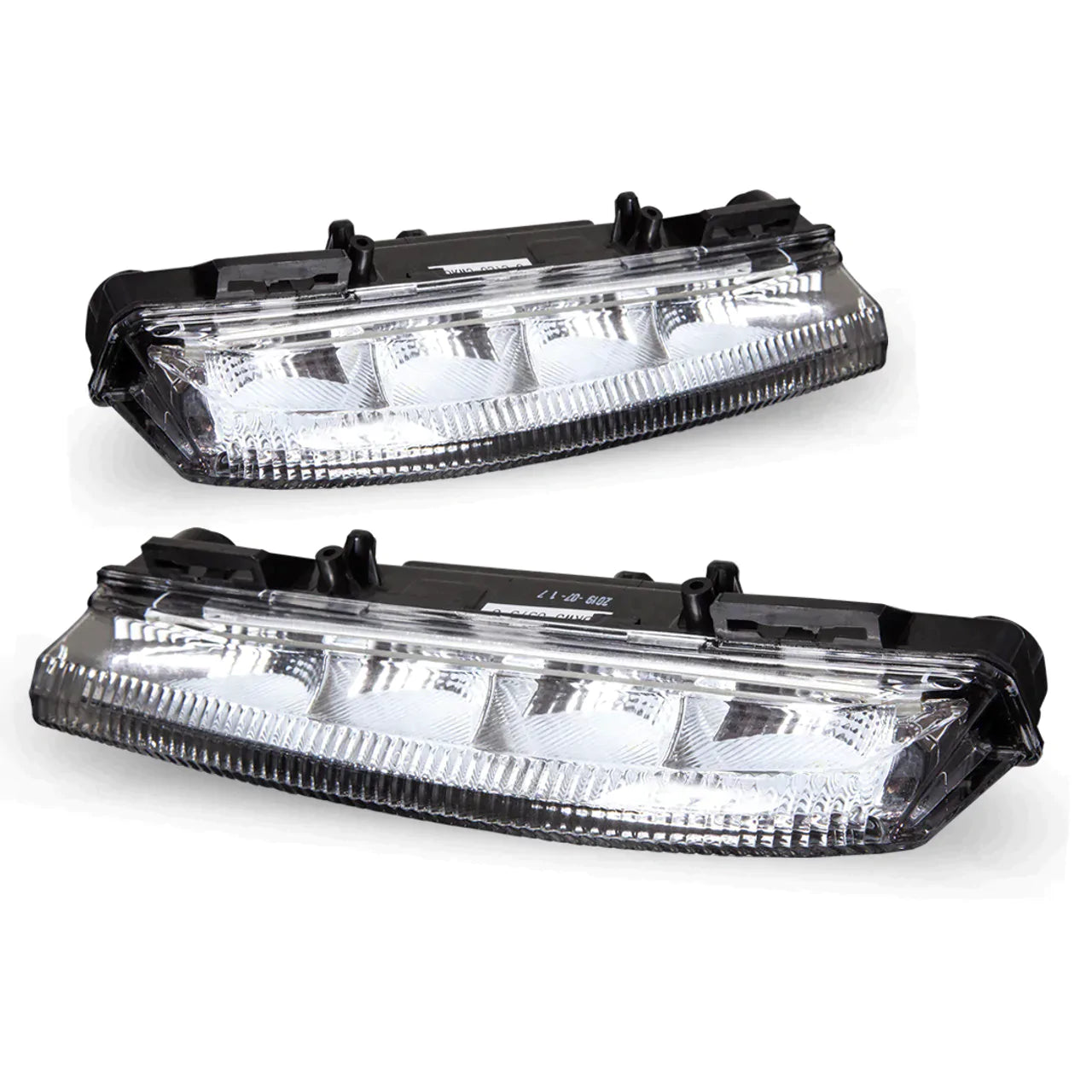 Winjet, Winjet DRL Fog Lights Mercedes SLK R172 (2011-2013) Clear Lens