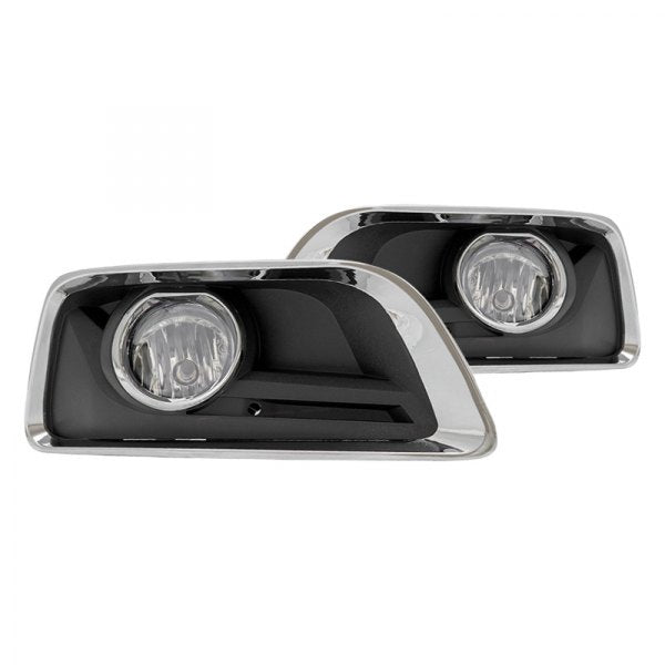 Winjet, Winjet Fog Lights Chevy Malibu (2013-2015) [Wiring Kit Included] Clear