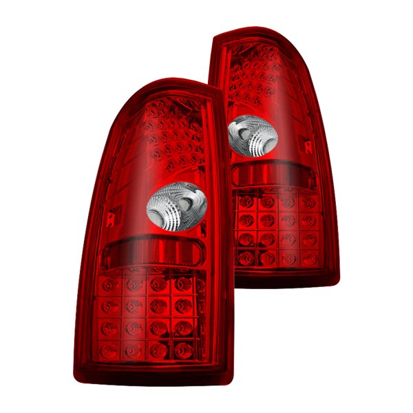 Winjet, Winjet LED Tail Lights Chevy Silverado (1999-2006) Smoke or Clear