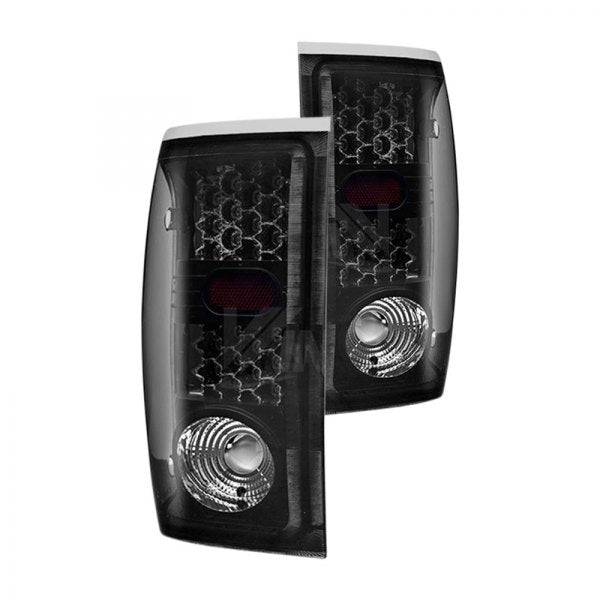 Winjet, Winjet LED Tail Lights Ford Ranger (2000-2005) Black/Smoke or Gloss Black/Clear