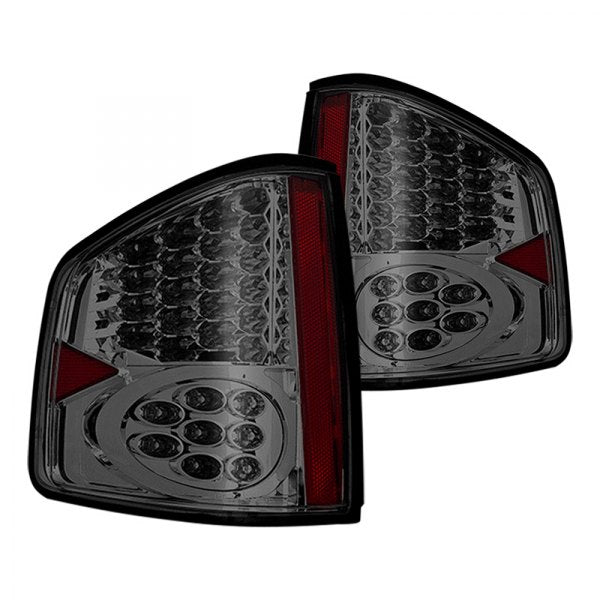 Winjet, Winjet LED Tail Lights Isuzu Hombre (1996-2000) Chrome/Smoke