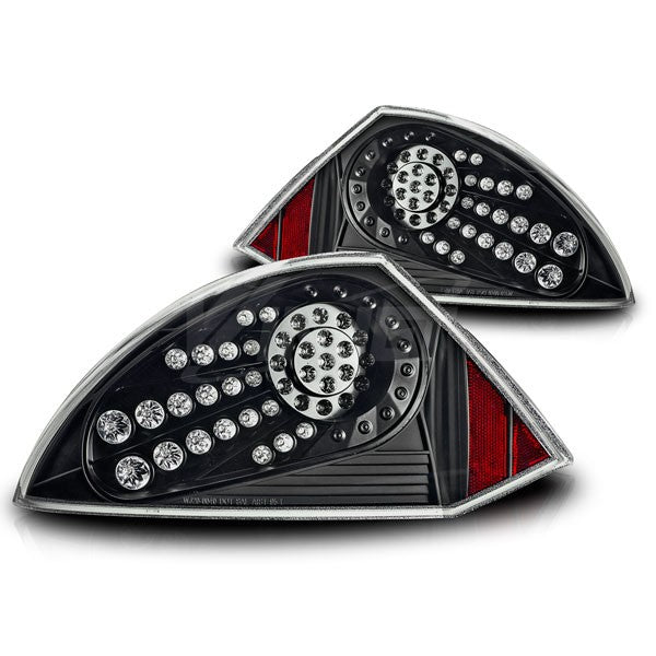 Winjet, Winjet LED Tail Lights Mitsubishi Eclipse 3G (2001-2005) Black / Smoke