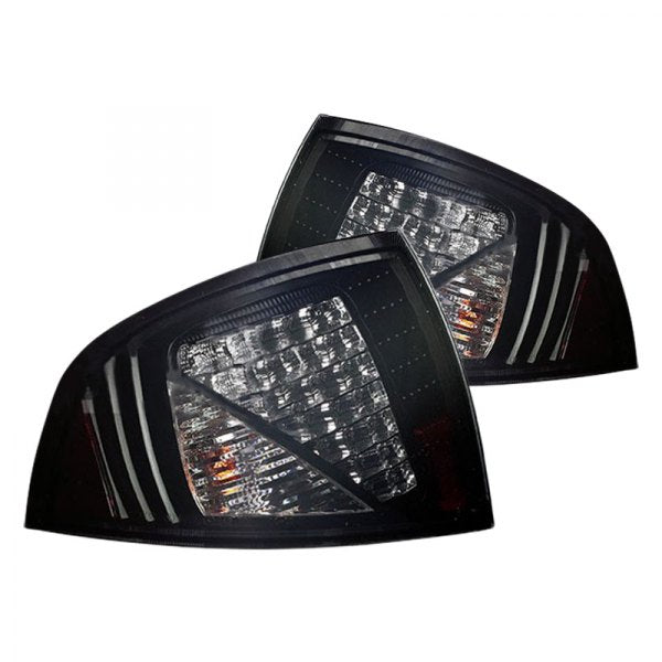 Winjet, Winjet LED Tail Lights Nissan Sentra (2000-2003) Black / Smoke