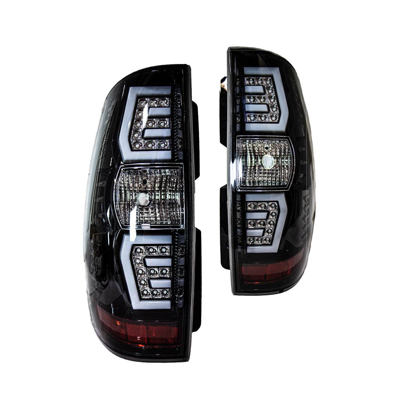 Winjet, Winjet Renegade LED Tail Lights Chevy Suburban/ Tahoe (07-14) w/ LED Lightbars & Sequential Turn Signals