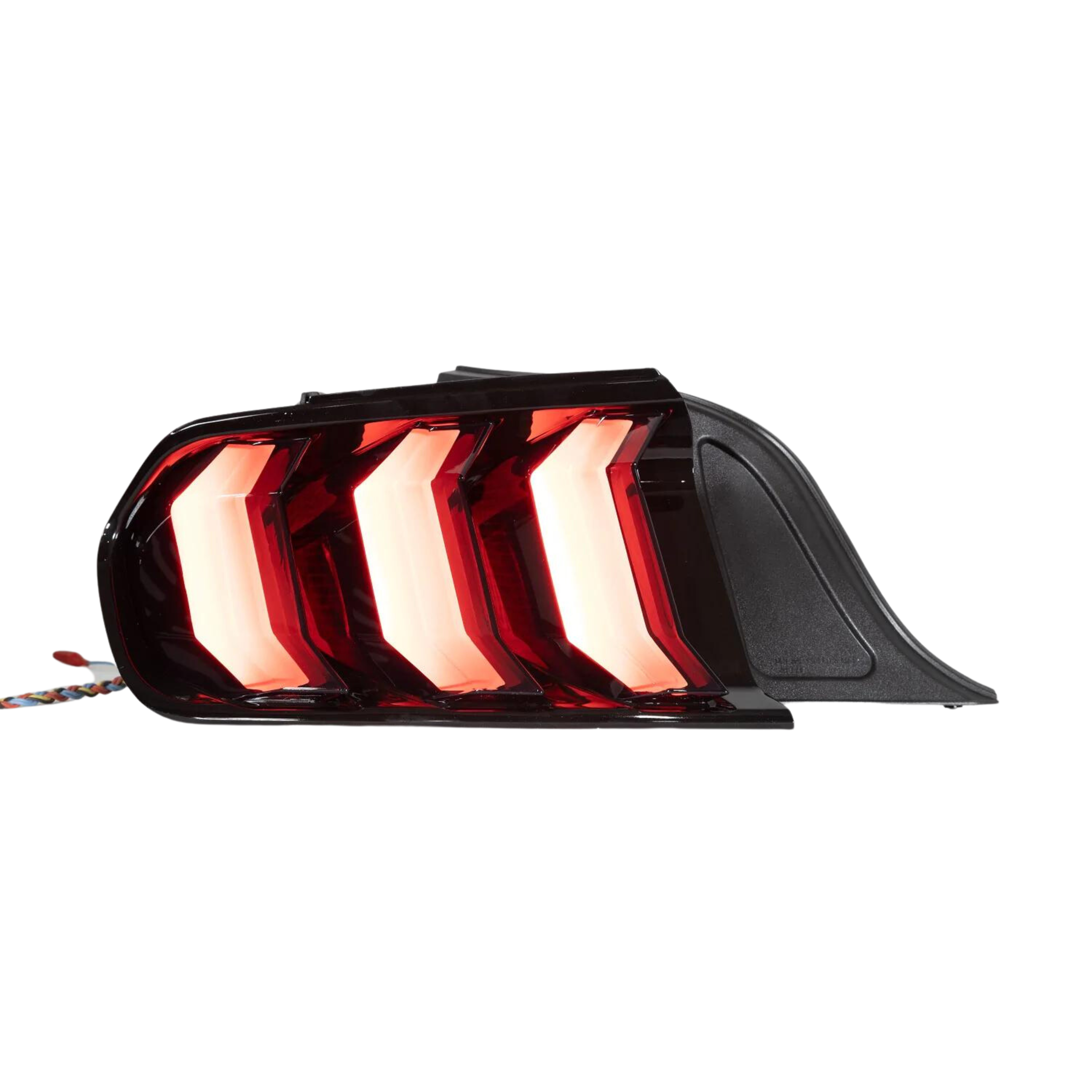 Winjet, Winjet Renegade LED Tail Lights Ford Mustang (18-21) w/ LED Lightbars & Sequential Turn Signals