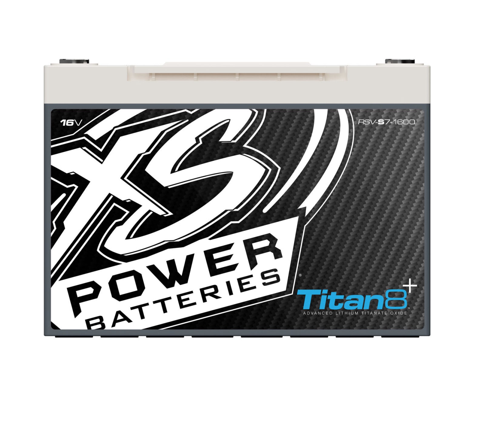 XS Power Batteries, XS Power 16V Lithium Titan 8 Battery w/ 3/8" Stud Terminals 1000 Max Amps RSV-S7-1600