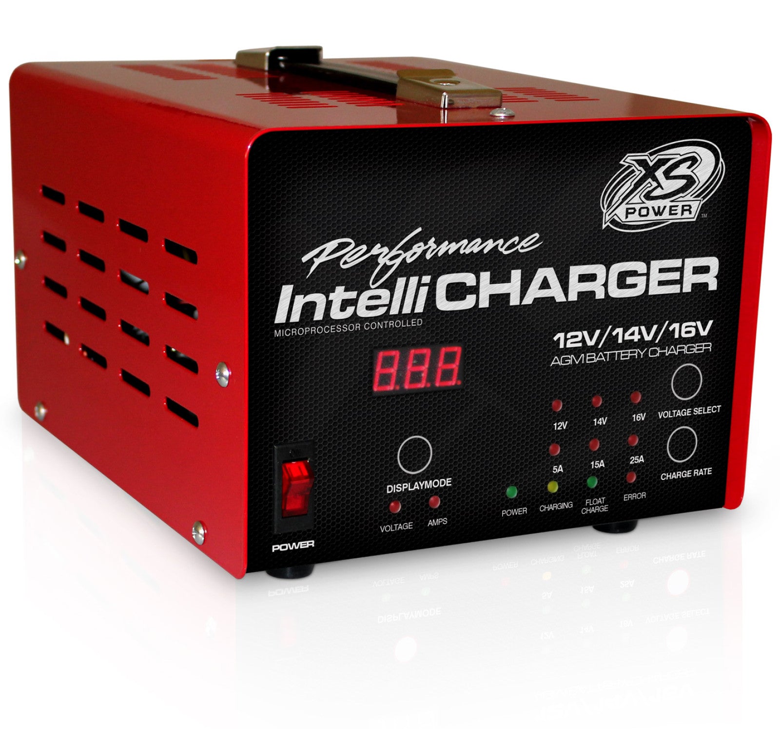 XS Power Batteries, XS Power Batteries 12/16V Battery IntelliCharger, 5A, 15A, 25A, 110/220V Input Charger 1005E