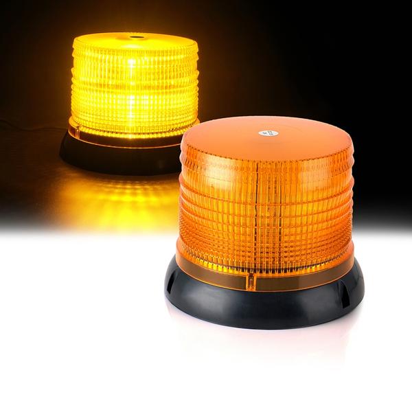 Xprite USA, Xprite Beacon Light Nebula Series 6" Amber Revolving 12 LED 36W - SL-0070-Y