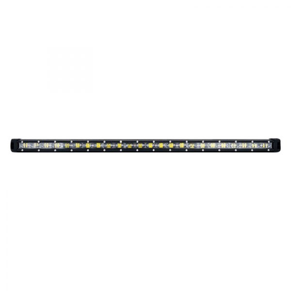 Xprite USA, Xprite C6 Sunrise Series Single Row Spot Light Bar with Amber Back Light