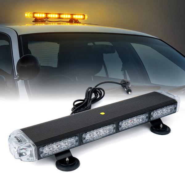 Xprite USA, Xprite LED Strobe Light Bar 21" Amber Sparrow X Series Traffic Advisor - SL-L29-21IN-Y