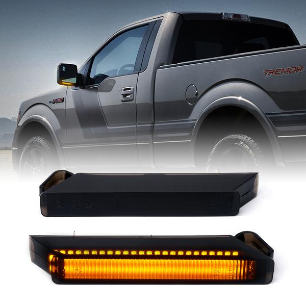 Xprite USA, Xprite Side Mirror Turn Signal Lights Ford F150 (2004-2014) Raptor (2010-2014) Sequential LED