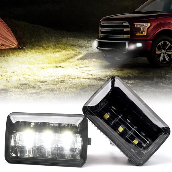 Xprite USA, Xprite White LED Fog Lights Ford F150 (2015-2019) Super Duty Trucks (2017-2018) FL-TRUCK-G1-W