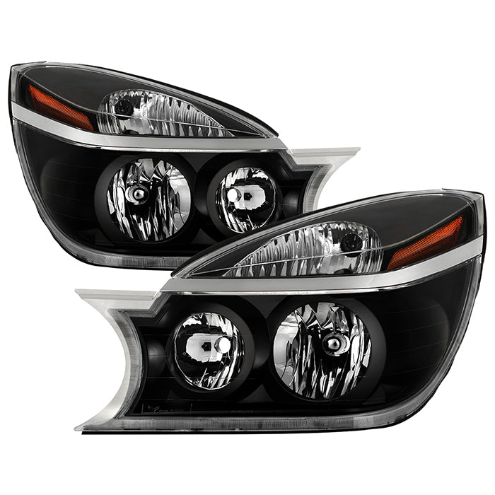 Xtune, Xtune Crystal Headlights Buick Rendezvous (2002-2007) Chrome or Black