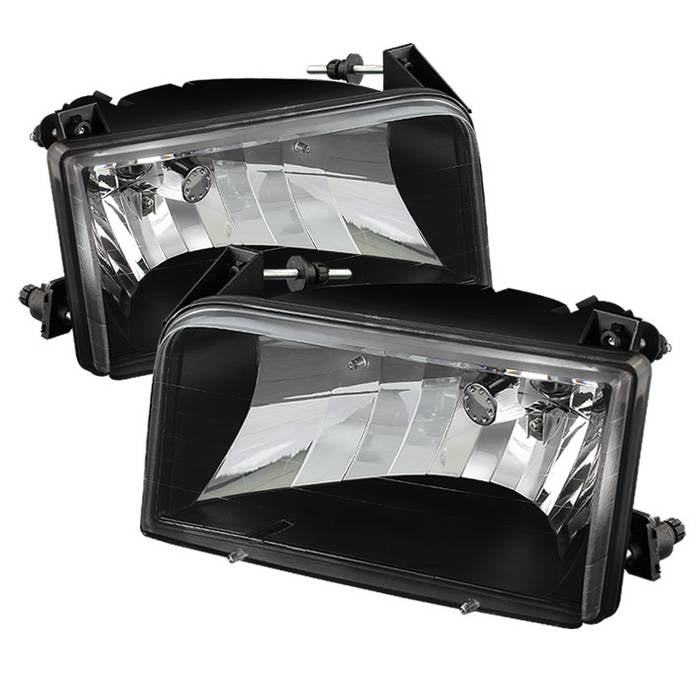 Xtune, Xtune Crystal Headlights Ford Bronco (1992-1996) Black or Chrome