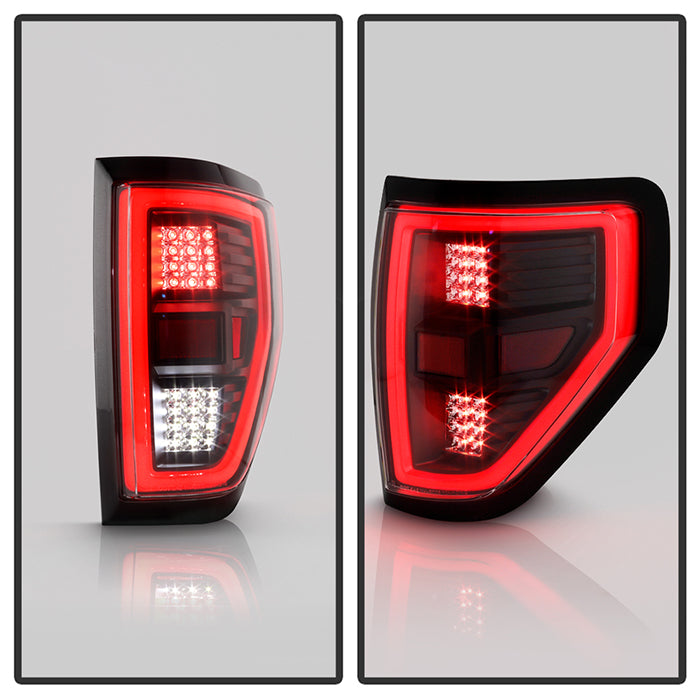 Xtune, Xtune Full LED Tail Lights Ford F150 (2009-2014) Black or Chrome Housing