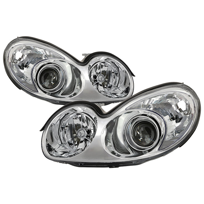 Xtune, Xtune Headlights Hyundai Sonata (2002-2005) [OEM Style] Chrome