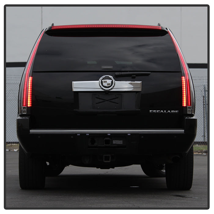 Xtune, Xtune LED Tail Lights Cadillac Escalade (2007-2014) [LED 2in1] Black Clear  Lens