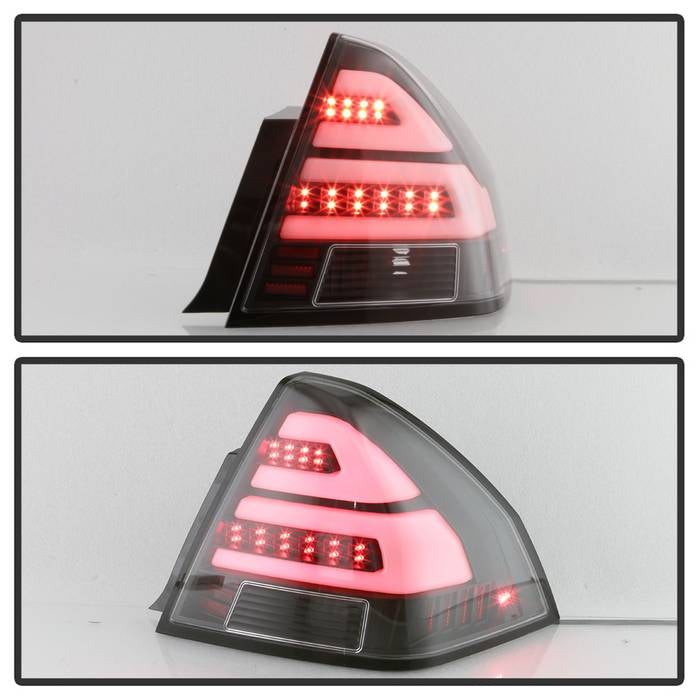 Xtune, Xtune LED Tail Lights Chevy Impala (06-13) Impala Limited (14-16) [Black Housing] Clear or Smoke Lens