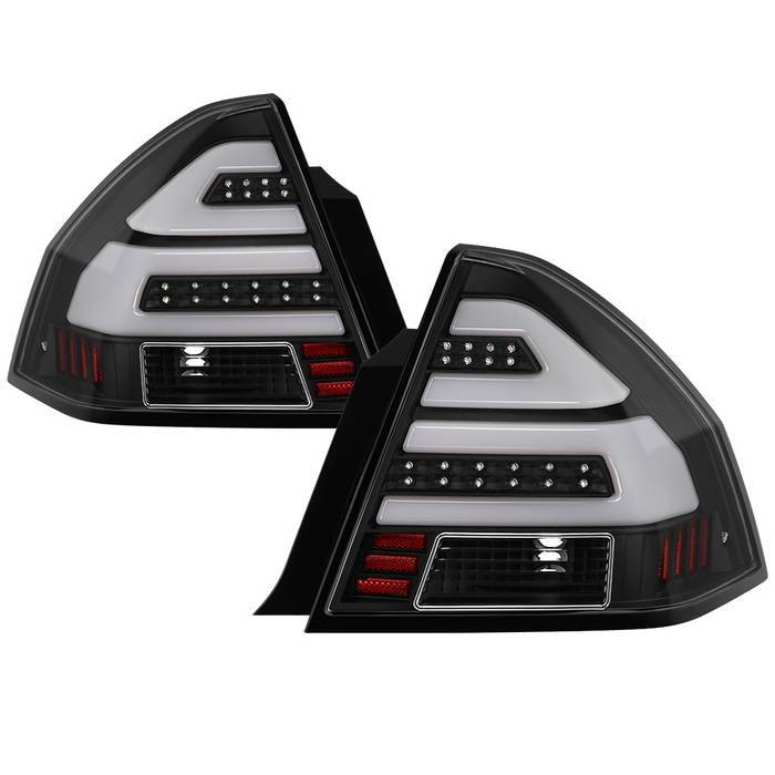 Xtune, Xtune LED Tail Lights Chevy Impala (06-13) Impala Limited (14-16) [Black Housing] Clear or Smoke Lens