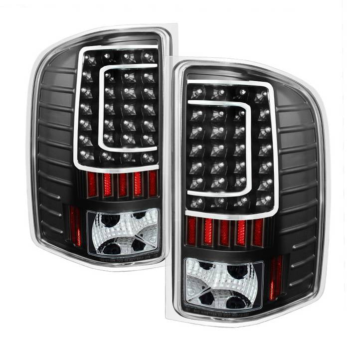 Xtune, Xtune LED Tail Lights Chevy Silverado (2007-2014) Version 2 w/ or w/o Light Bar