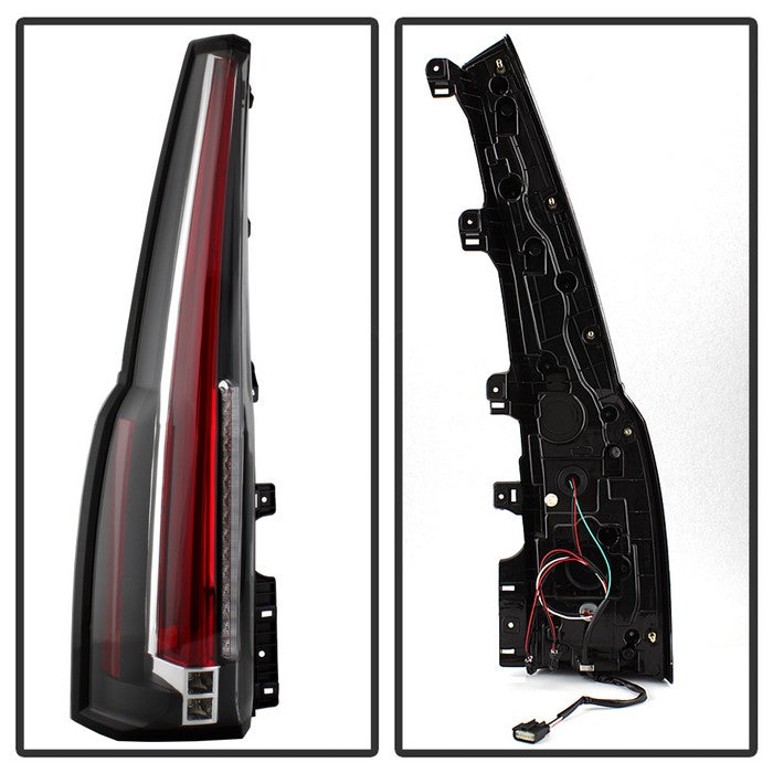 Xtune, Xtune LED Tail Lights Chevy Tahoe / Suburban (15-19) [Escalade Style] Clear Lens