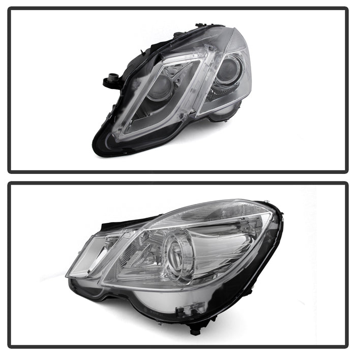 Xtune, Xtune Projector Headlights Mercedes E-Class (10-13) [OE Style] Black or Chrome w/ Amber Turn Signal Lights