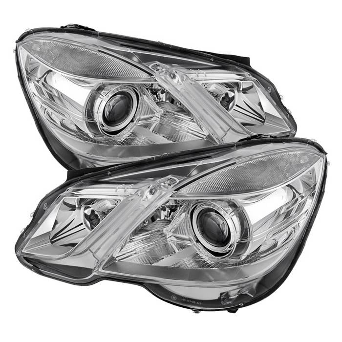 Xtune, Xtune Projector Headlights Mercedes E-Class (10-13) [OE Style] Black or Chrome w/ Amber Turn Signal Lights