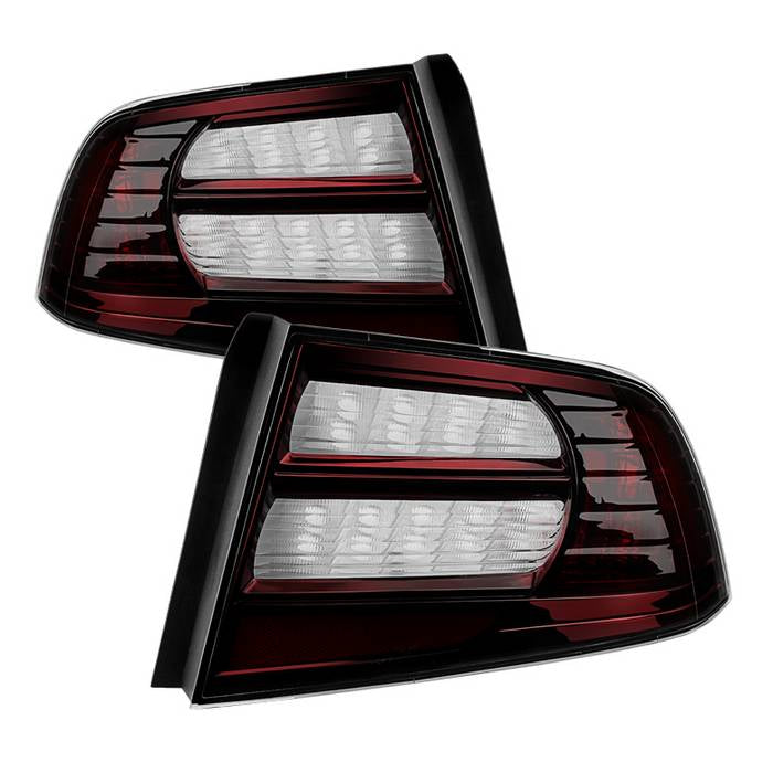 Xtune, Xtune Tail Lights Acura TL (2004-2008) [OEM Style] Red or Red Smoke