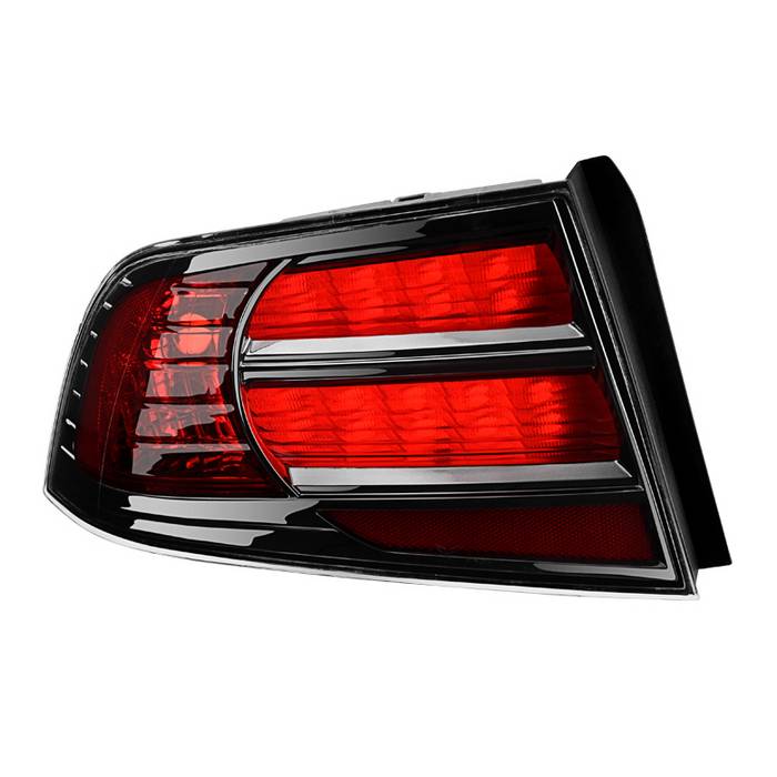 Xtune, Xtune Tail Lights Acura TL Type S (2007-2008) [OEM Style]  Red Smoke