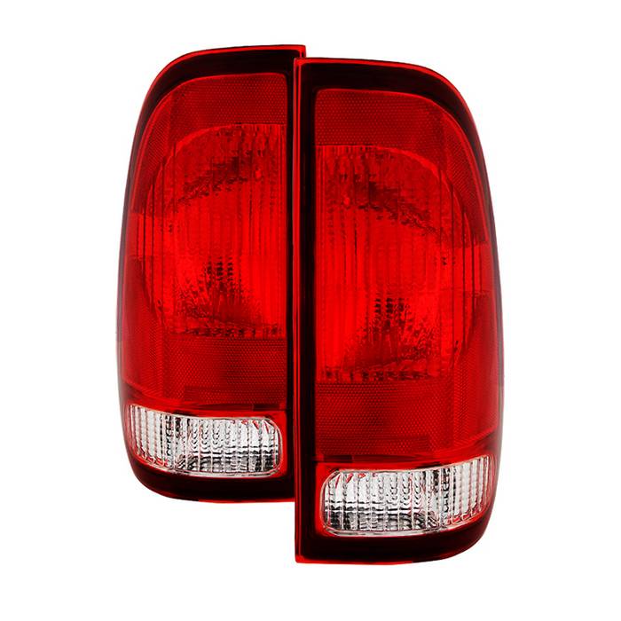 Xtune, Xtune Tail Lights Ford F150 Styleside (97-04) [OEM Style] Red or Red Smoked