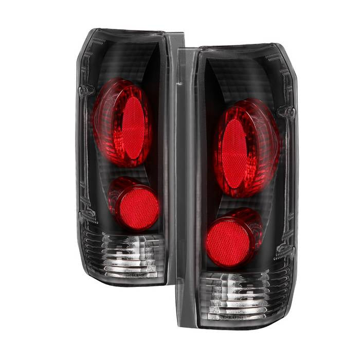 Xtune, Xtune  Tail Lights Ford F150/F250/F350 (87-96) [Euro Style] Black or Black Smoked