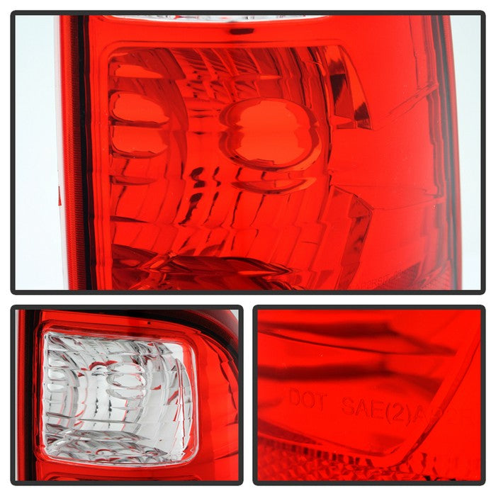 Xtune, Xtune Tail Lights Ford Super Duty F250/ F350/ F450 (08-16) [OEM Style] Red or Red Smoked