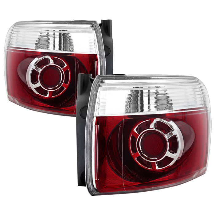 Xtune, Xtune Tail Lights GMC Acadia (2007-2012) [OEM Style] Red Clear