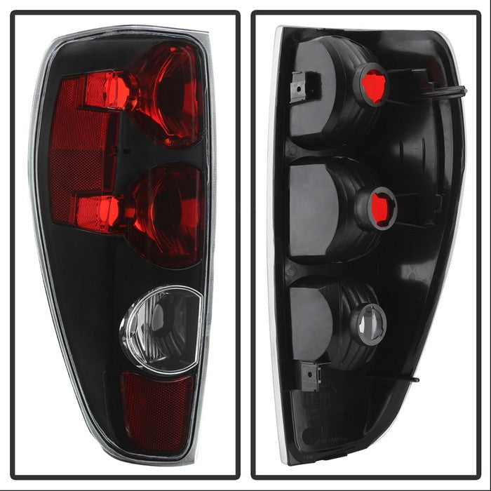 Xtune, Xtune Tail Lights GMC Canyon (04-12) [Euro Style] Black Clear or Smoked Lens