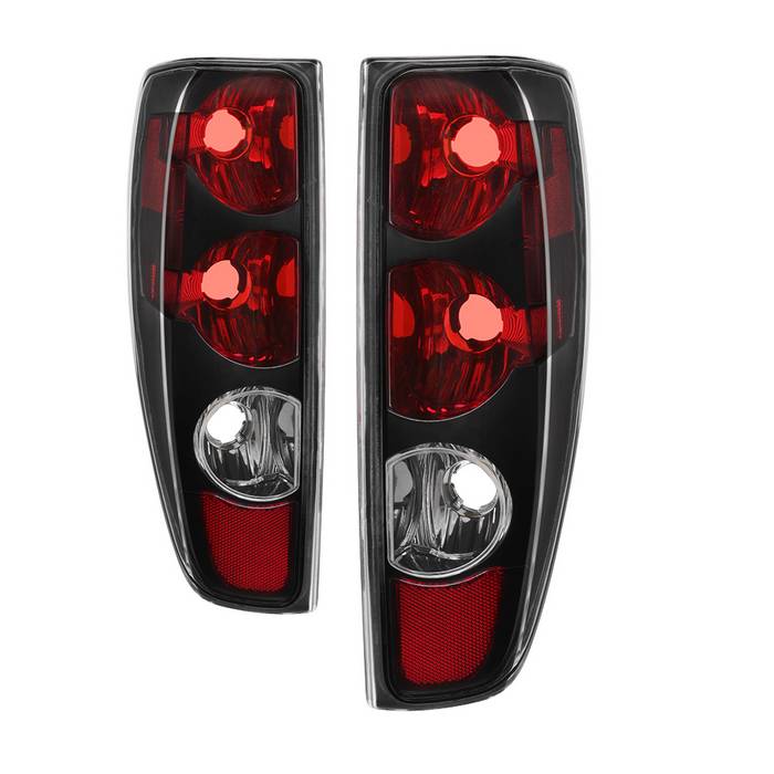 Xtune, Xtune Tail Lights GMC Canyon (04-12) [Euro Style] Black Clear or Smoked Lens