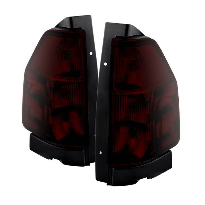 Xtune, Xtune Tail Lights GMC Envoy (2002-2009) [OEM Style] Red or Red Smoked