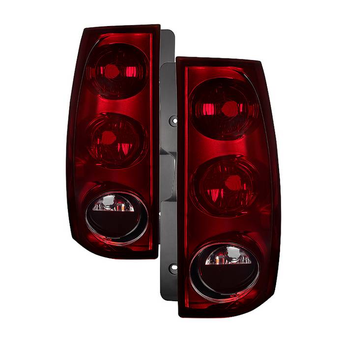 Xtune, Xtune Tail Lights GMC Yukon XL 1500/2500 (2007-2012) [OEM Style] Red or Red Smoked