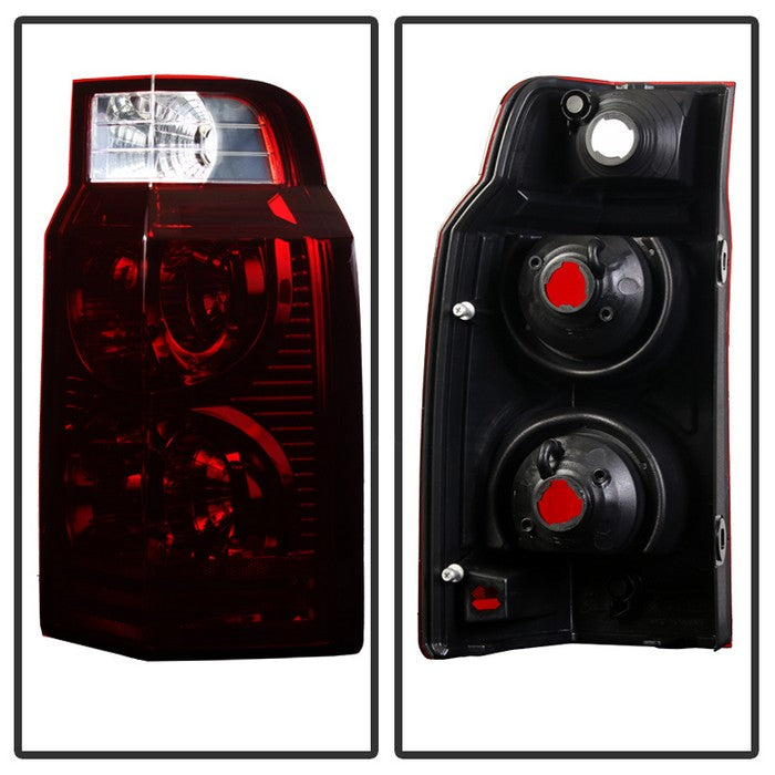 Xtune, Xtune Tail Lights Jeep Commander (2006-2010) [OEM Style] Red or Red Smoked