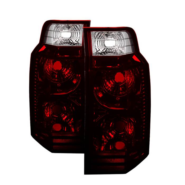 Xtune, Xtune Tail Lights Jeep Commander (2006-2010) [OEM Style] Red or Red Smoked