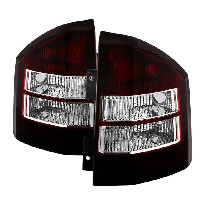 Xtune, Xtune Tail Lights Jeep Compass (2007-2010) [OEM Style] Red Smoked