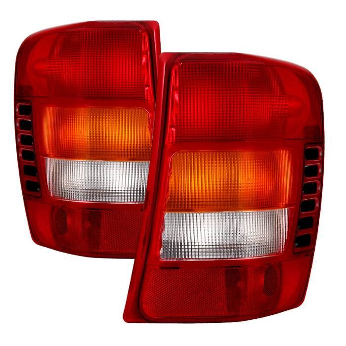 Xtune, Xtune Tail Lights Jeep Grand Cherokee (1999-2003) [OEM Style] Red or Red Smoked