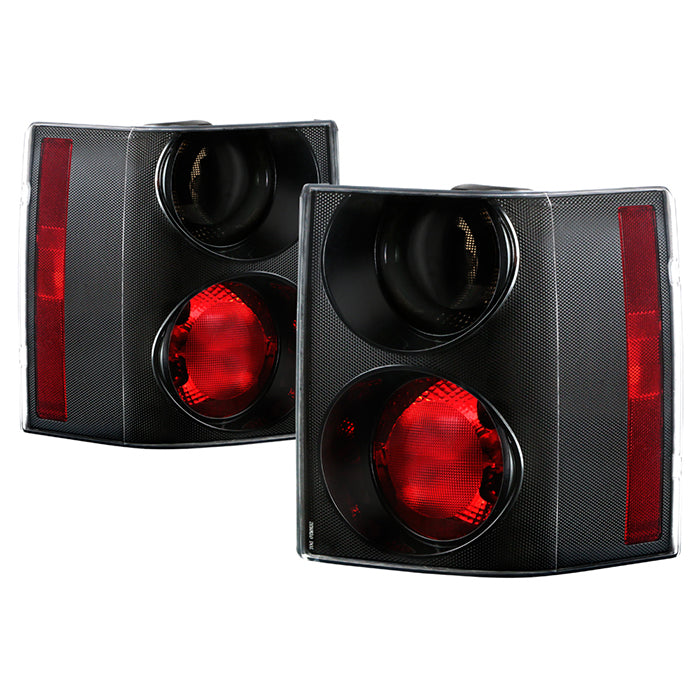 Xtune, Xtune Tail Lights Land Rover Range Rover (06-09) [Euro Style] Red Clear / Red Smoked / Clear Lens