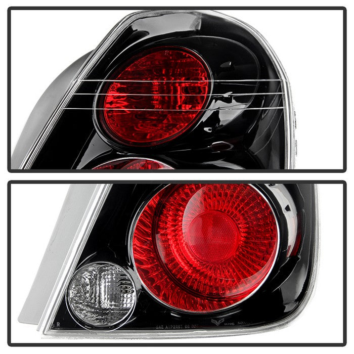 Xtune, Xtune Tail Lights Nissan Altima (05-06) [OEM Style] Black Housing | Clear Lens