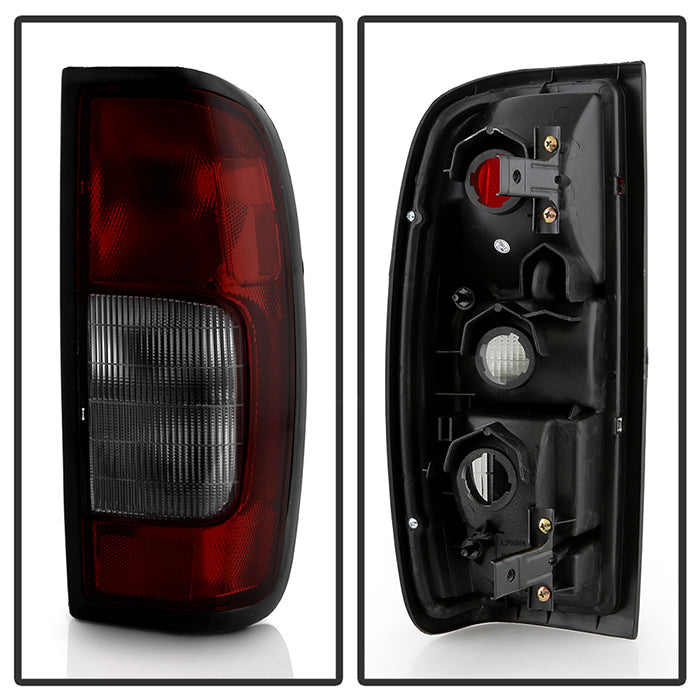 Xtune, Xtune Tail Lights Nissan Frontier (2000-2004) [OEM Style] Red or Red Smoked