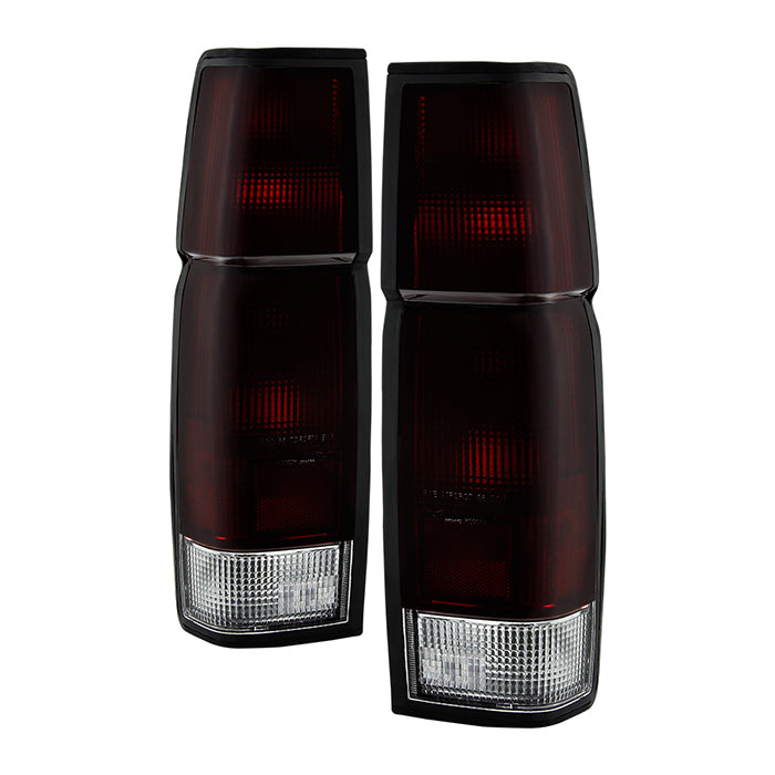 Xtune, Xtune Tail Lights Nissan Hardbody Pickup/D21 (86-97) [OEM Style] Red Clear or Red Smoked Lens