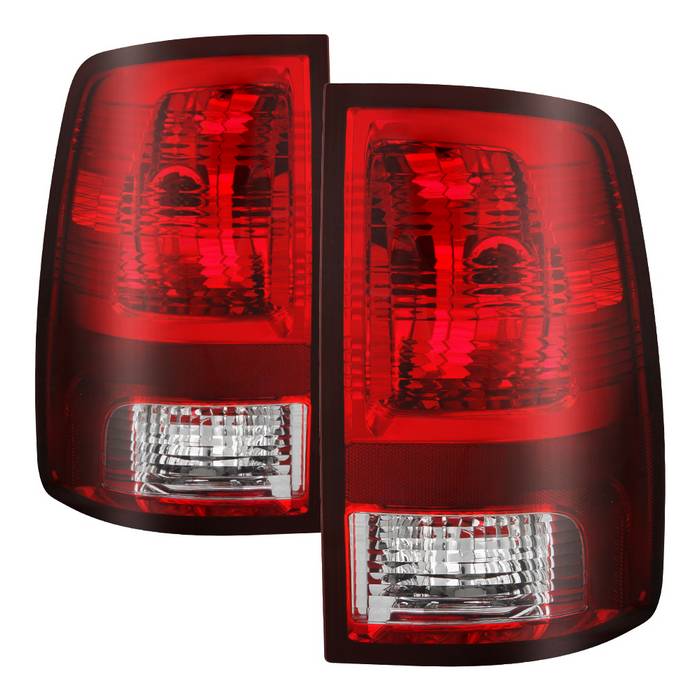 Xtune, Xtune Tail Lights Ram 1500/2500 (2010-2019) [OEM Style] Red Lens