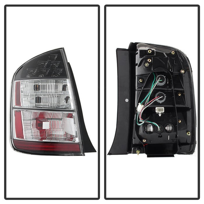 Xtune, Xtune Tail Lights Toyota Prius (2004-2005) [OEM Style] Clear Lens