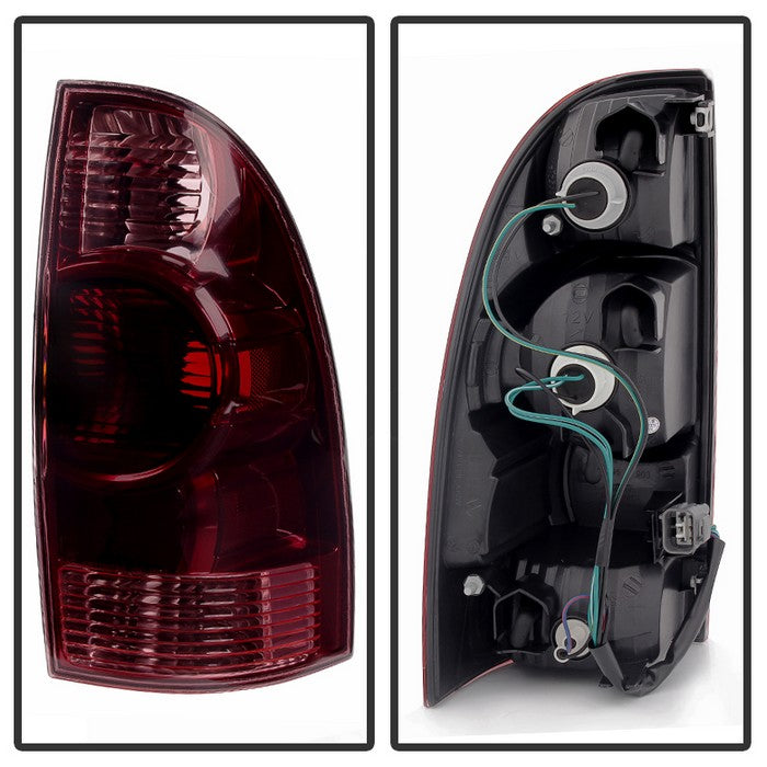 Xtune, Xtune Tail Lights Toyota Tacoma (2005-2008) [OEM Style] Red or Red Smoked Lens